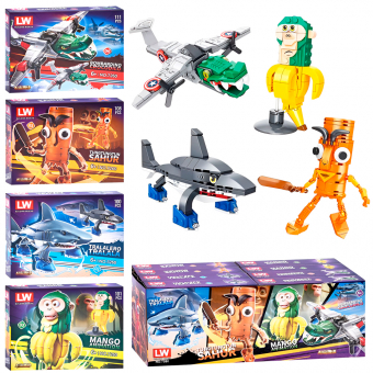 Купить Конструктор 4 в 1 "Итальянские мемы" №7260 оптом